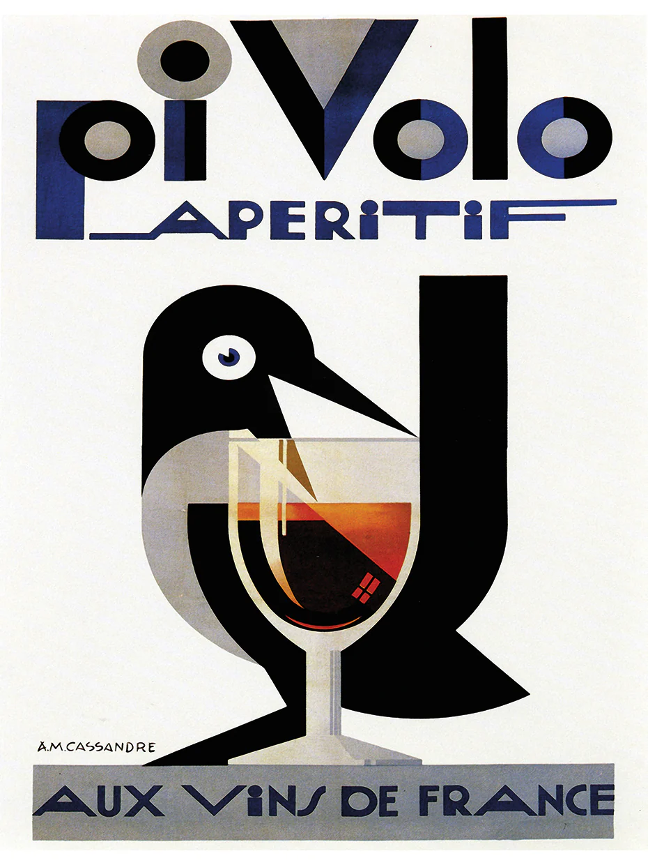 Analyse sémiotique — Pi Volo (AM Cassandre)